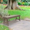 Highwood Usa 4ft Weatherly Picnic Bench Outdoor Furniture for Patio, Backyard, Garden AD-BENN4-WBR - alternate 3